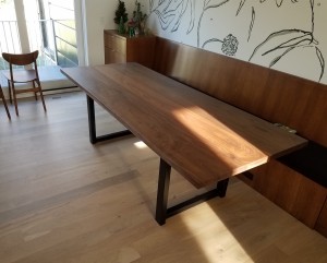 Modern Walnut Dining Table 2                          